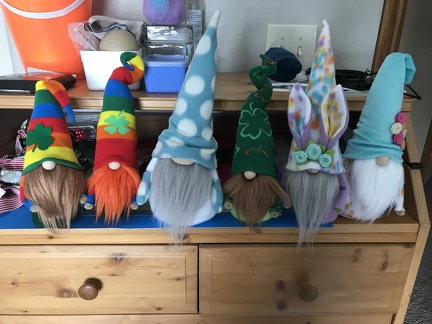 Easter and St Patrick Gnomes1